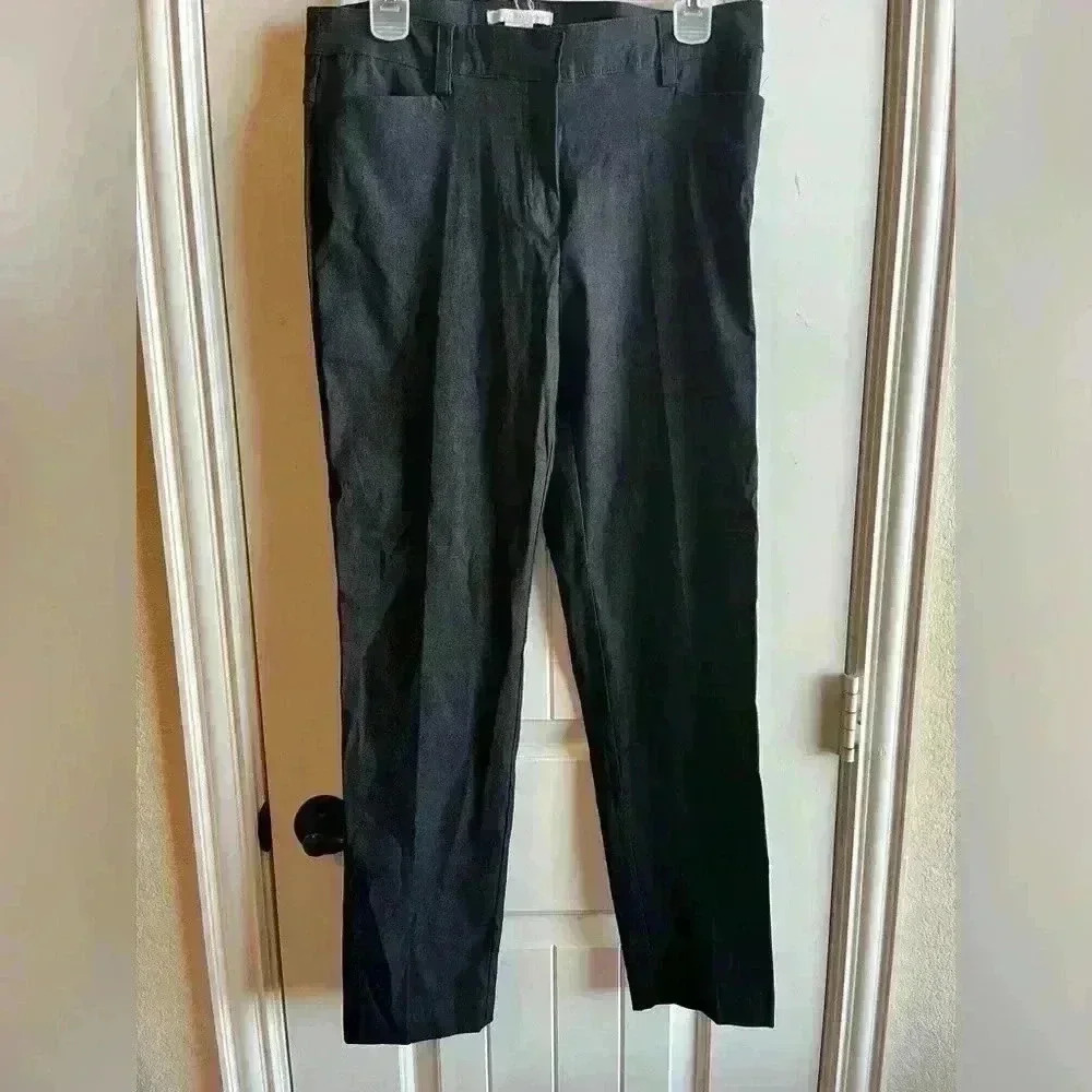 Linda Matthew’s black dress pants